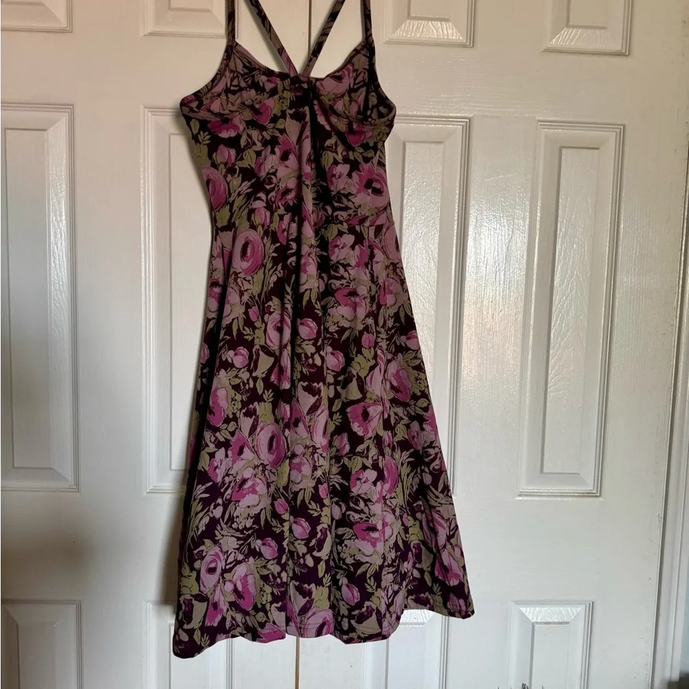 NWOT Fit & Flare Midi Dress (Short) Medium - Picture 4 of 8